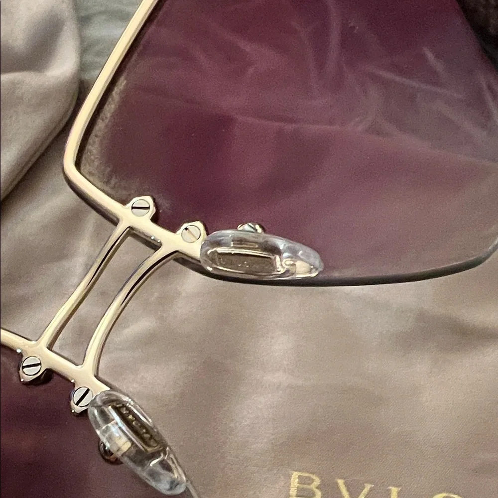 Bulgari Elegant Brown Sunglasses - Picture 9 of 10